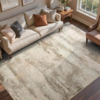 4x6 Ft Abstract Area Rugs for Living Room, Soft Non-Slip Modern Washable Rugs - Image 2