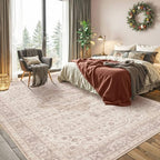 Rugxara Pink 6x9 Washable Area Rug - Image 4