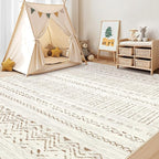 cotiled 7x9 Area Rugs Living Room Rug: Washable Boho Rugs - Image 8