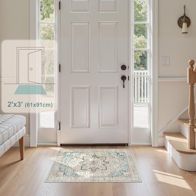 Tortania Area Rug 2x3 Doormat - Image 7