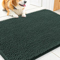 Smiry Dog Door Mat for Muddy Paws 30x20, Absorbent Dirt Trapper, Non-Slip by Smiry