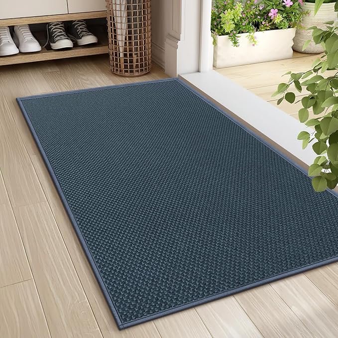 LEKEEPGO Door Mat 24"x36", Non Slip Door Mat Indoor Entrance, Rubber Backing by LEKEEPGO