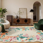 Rugxara Area Rugs 5x7 for Living Room Bedroom, Animal Washable Rug, - Image 2