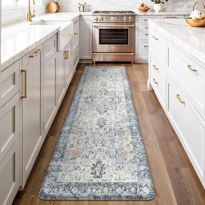 GENIMO Kitchen Mats for Floor, Washable Anti Fatigue Mat for Cushioned by GENIMO