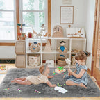 PAGISOFE 2x4 Small Bedroom Rug, Machine Washable Runner Rugs, Soft Plush Area - Image 7