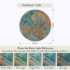 Lahome Modern Abstract Round Rug 5Ft - Image 2