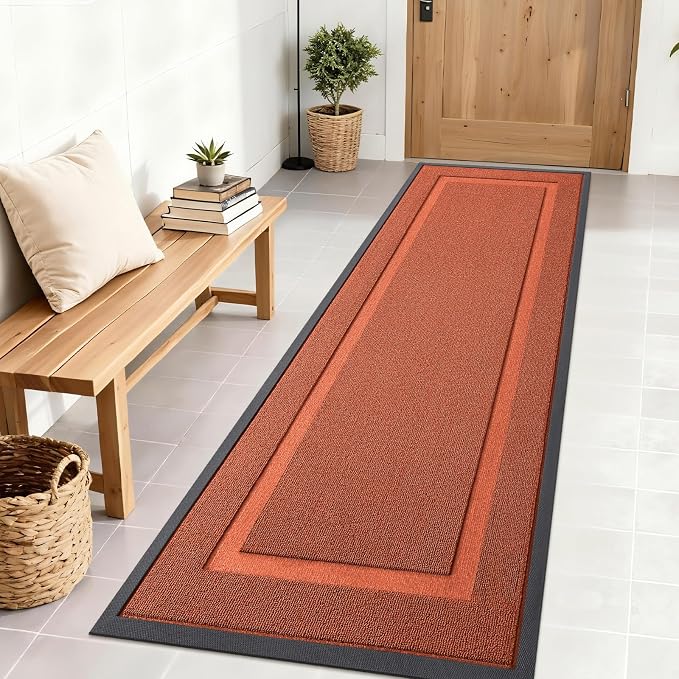 OLANLY Front Door Mat Indoor Outdoor Entrance, Waterproof All-Season, by OLANLY