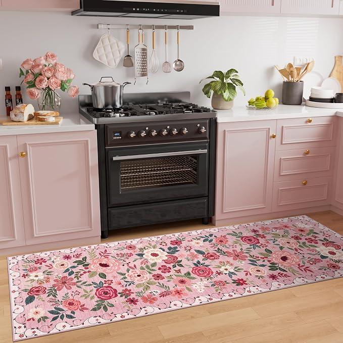 DUKINO 2x6 Kitchen Runner Rug for Hallway, Washable Runner Rug - Image 5