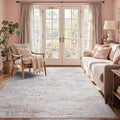 4x6 Ft Area Rugs for Living Room, Soft Non-Slip Washable Rugs Modern Abstract by Cuzwlovita