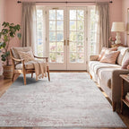 4x6 Ft Area Rugs for Living Room, Soft Non-Slip Washable Rugs Modern Abstract by Cuzwlovita