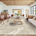 Rugxara 10x14 Area Rugs for Living Room Bedroom, Large Washable Rug, Non Slip & by Rugxara
