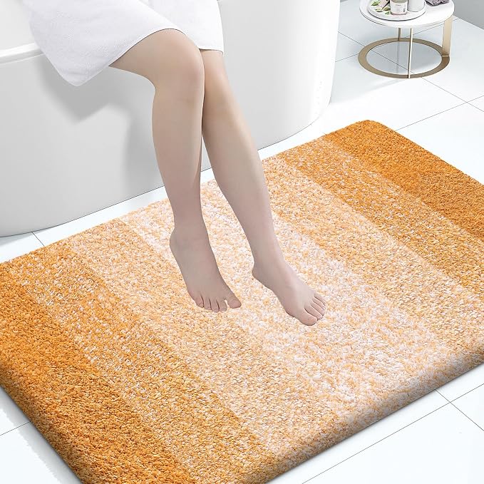 OLANLY Large Bathroom Rugs Mat 44x32, Extra Soft Absorbent Microfiber Bath Rugs by OLANLY