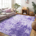 RELEANY Washable Area Rugs 6'x9' Non-Slip Modern Abstract Soft - Image 7