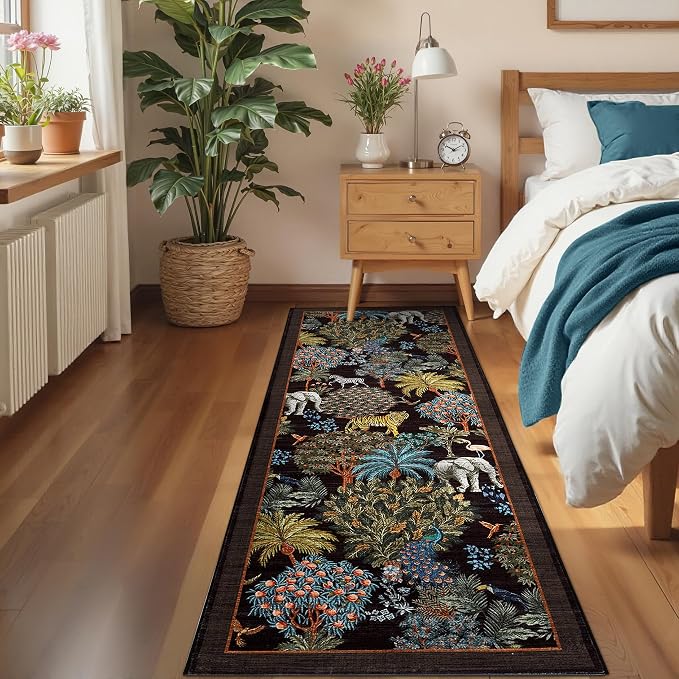 GarveeHome Jungle Rug 2x6 Kitchen Runner Rug Non Slip Washable Runners - Image 3
