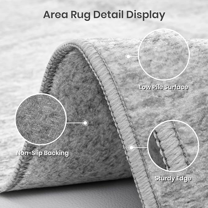 Valenrug Washable Rugs 5x7 - Image 6