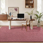 Pettop 6x9 Red Area Rugs for Living Room Bedroom, Thickened Memory-Foam Throw - Image 4