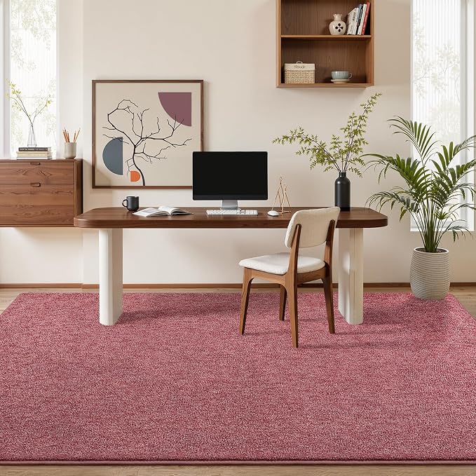Pettop 7x10 Burgundy Red Area Rugs - Image 4