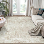 5x7 Area Rugs for Living Room Rug Washable: Modern Rug for Dining Room Bedroom by Aelenmu