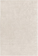 Pauwer 6x9 Washable Area Rugs for Living Room Modern Beige Solid Color Soft - Image 9