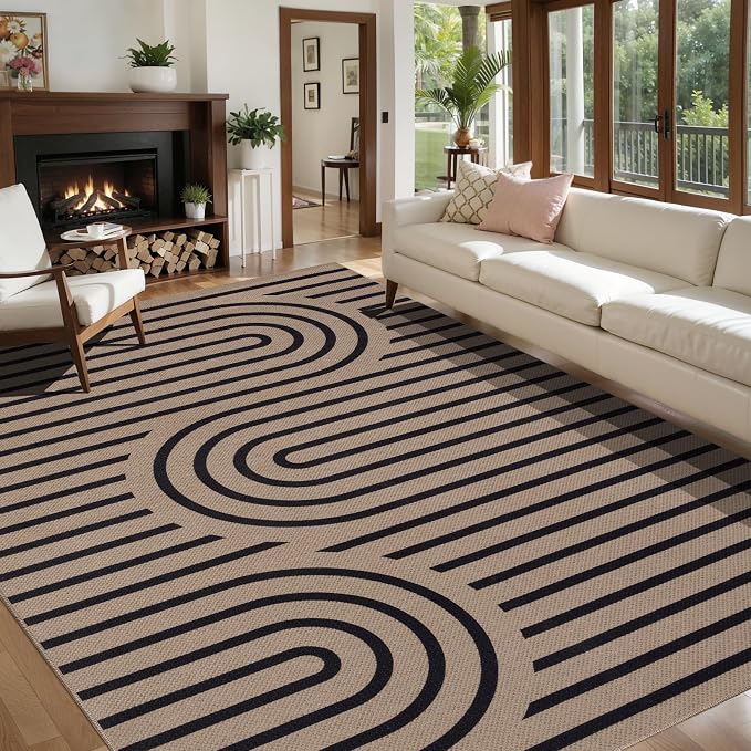 Tangsoo Easy Jute 6x9 Washable Area Rugs - Image 2