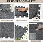 TroyStudio Thick Sound Absorbing Interlocking Floor Mats, Non-Slip Anti - Image 6