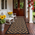 SAND MINE Reversible Mats, Plastic Straw Rug, Modern Area Rug, Large Floor Mat - Image 5