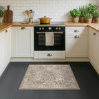 Moss Green Washable 2x3 Entry Rug - Image 3