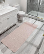 Bath Mat, Ultra Thin Bathroom Runner Rugs, Large Bath Mats - Image 2