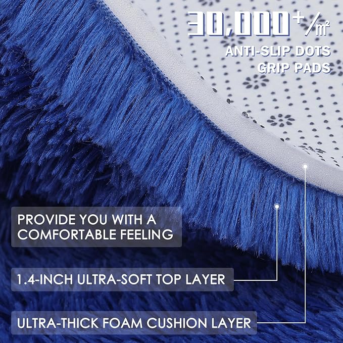OLANLY 7x7 Machine Washable Large Area Rugs - Image 8