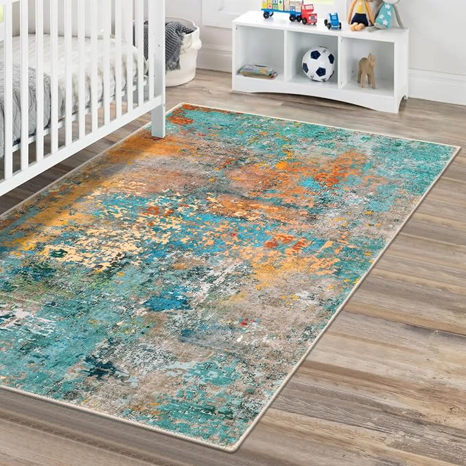 Lahome Modern Abstract Area Rug - Image 6