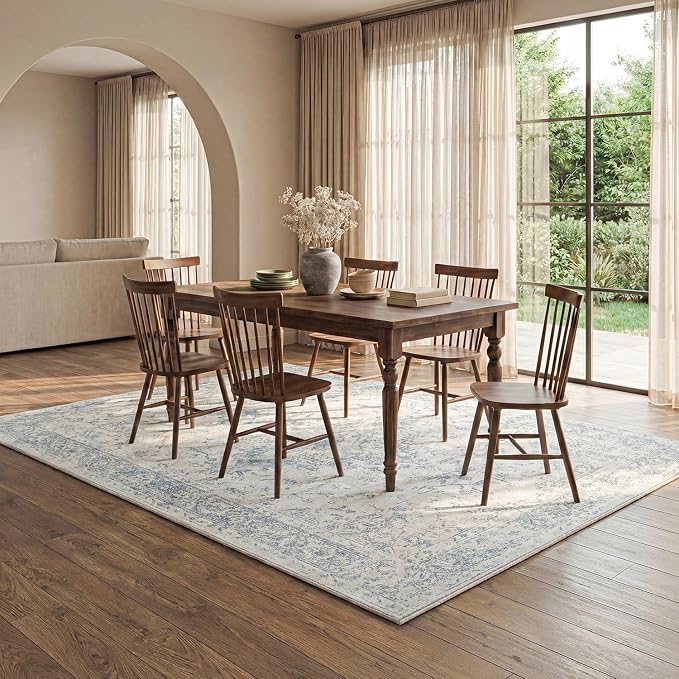 8x10 Washable Area Rug, Soft Area Rugs - Image 5