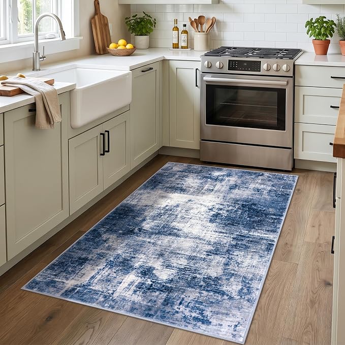 IOHOUZE Abstract Area Rug 3x4 Ft Washable Rugs - Image 2