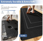 UKISS 9/10"" Extra Thick Cushioned Anti Fatigue Kitchen Mat, Waterproof High - Image 3