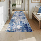 RELEANY Washable Area Rugs 3x9 Non-Slip Modern Abstract Soft - Image 9