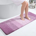 OLANLY Bathroom Runner Rugs Mat 47x17, Extra Soft Absorbent Microfiber Bath Rugs by OLANLY