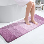 OLANLY Bathroom Runner Rugs Mat 47x17, Extra Soft Absorbent Microfiber Bath Rugs by OLANLY