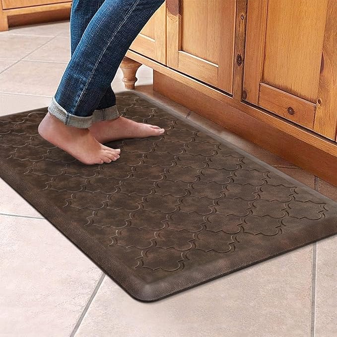WISELIFE Kitchen Mat Cushioned Anti Fatigue Floor Mat, Thick Non Slip by WiseLife