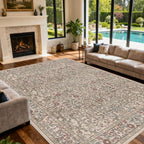 Extra Large 10x14 Area Rug for Living Room, Washable Rugs for Dining Room - Image 2