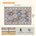 HOOBRO 2 x 3 Area Rugs Washable, Small Rugs - Image 2