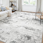 Area Rugs 6x9 Living Room: Large Modern Abstract Washable Rug Soft Anti-Skid by GENTDRIZZ