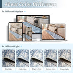 Runners for Hallways Ultra Non-Slip 2x10 Long Runner Rugs Washable Abstract - Image 6