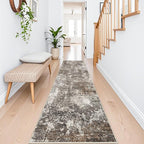 2x10 Washable Hallway Runner Rug – Non-Slip Stain-Resistant Low-Pile Long - Image 8