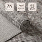 Rugxara 4x6 Rug for Living Room Bedroom, Vintage Retro Boho Area Rugs, Non Slip - Image 4