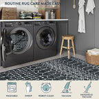 Lahome Moroccan Black Area Rugs 6x9 Living Room - Image 4