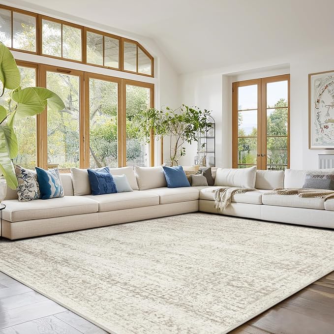 Srugn Washable Rugs 10x14 Area Rugs - Image 8