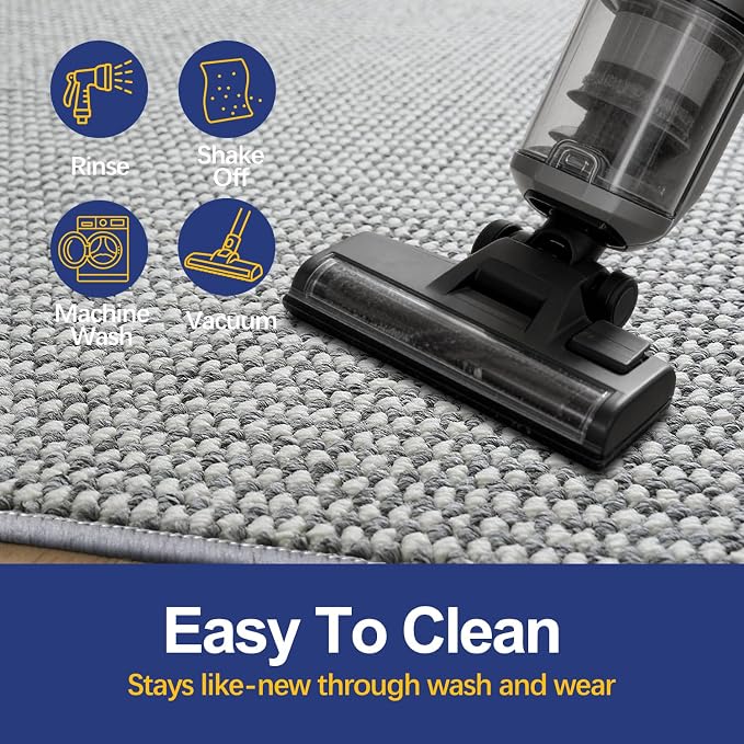 Dirt Trapping Door Mat 24x36, 3D Scarping Surface Doormat - Image 5