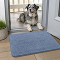 Smiry Dog Door Mat for Muddy Paws 24x16, Absorbent Dirt Trapper, Non-Slip by Smiry