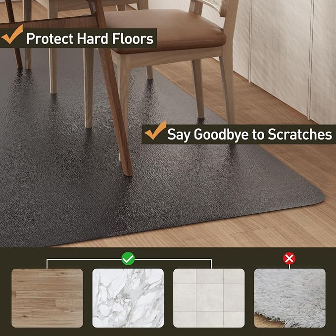 Area Floor Mat for Home, Spill Resistant Floor Protector Cover for Kitchen - Image 4