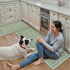 KIMODE Anti Fatigue Mats for Kitchen Floor, 17.3"x29"+17.3"x47" Farmhouse - Image 8