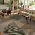 Lahome Enfys Modern Rainbow Outdoor Easy Jute Rug, Area Rugs 9x12 Living Room by Lahome
